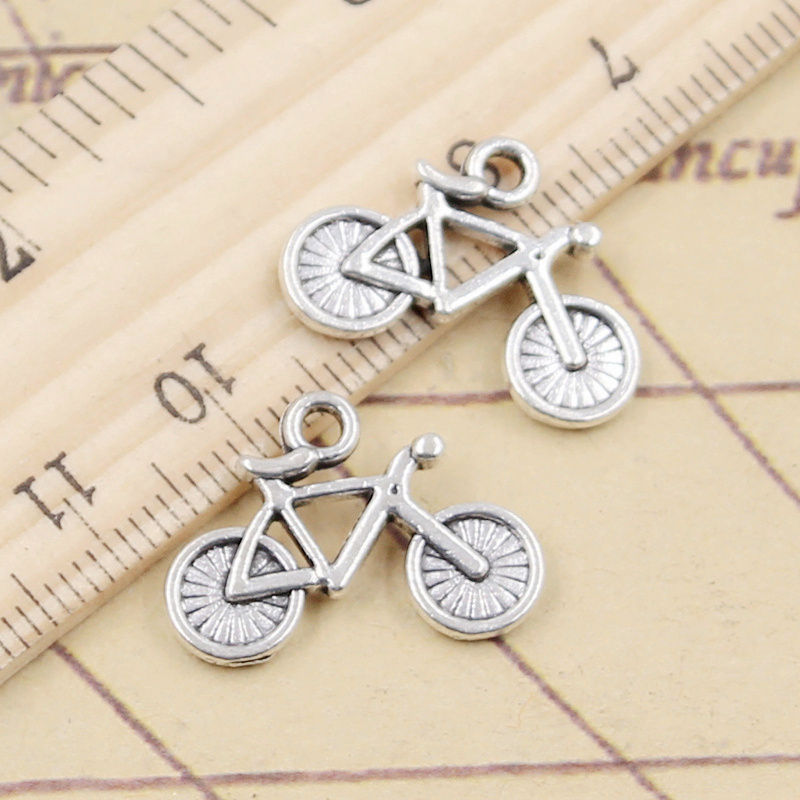 Vintage Cycling Gear - 20pcs Charms Bicycle Bike 15x20mm Tibetan