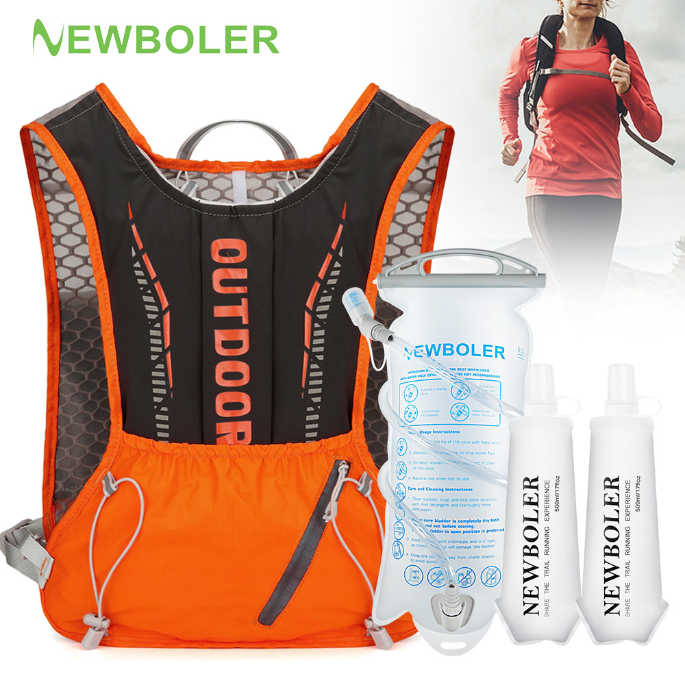 Cycling Gear Backpack - NEWBOLER Outdoor Sports Running Bag Breathable