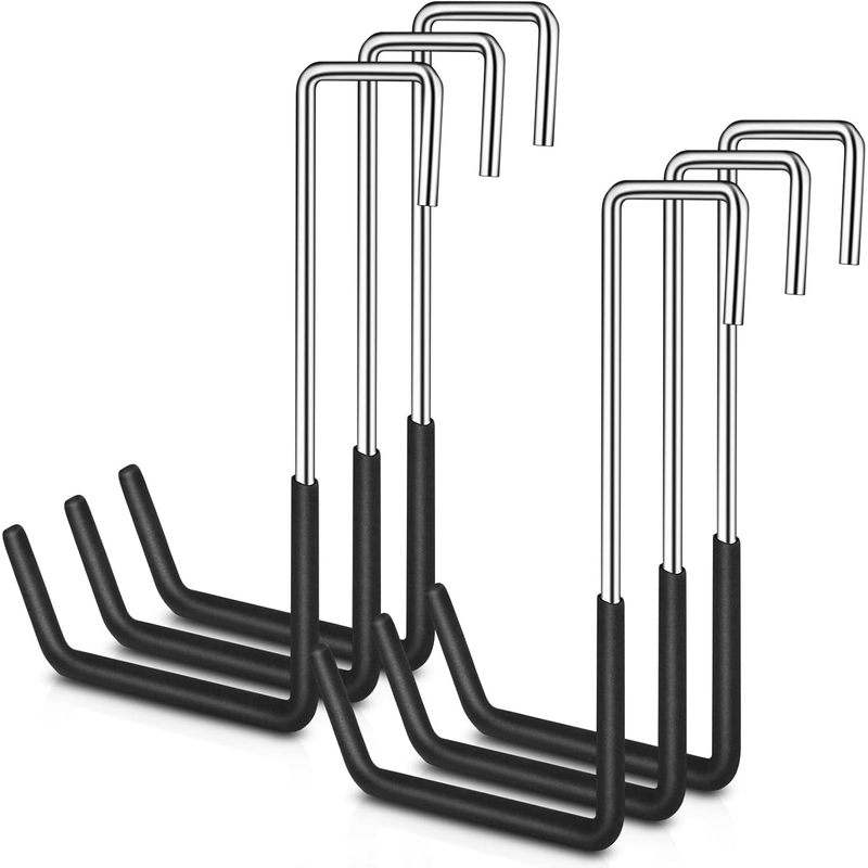 Cycling Gear Hanger - 6 Pack Heavy Duty Rafter Hooks