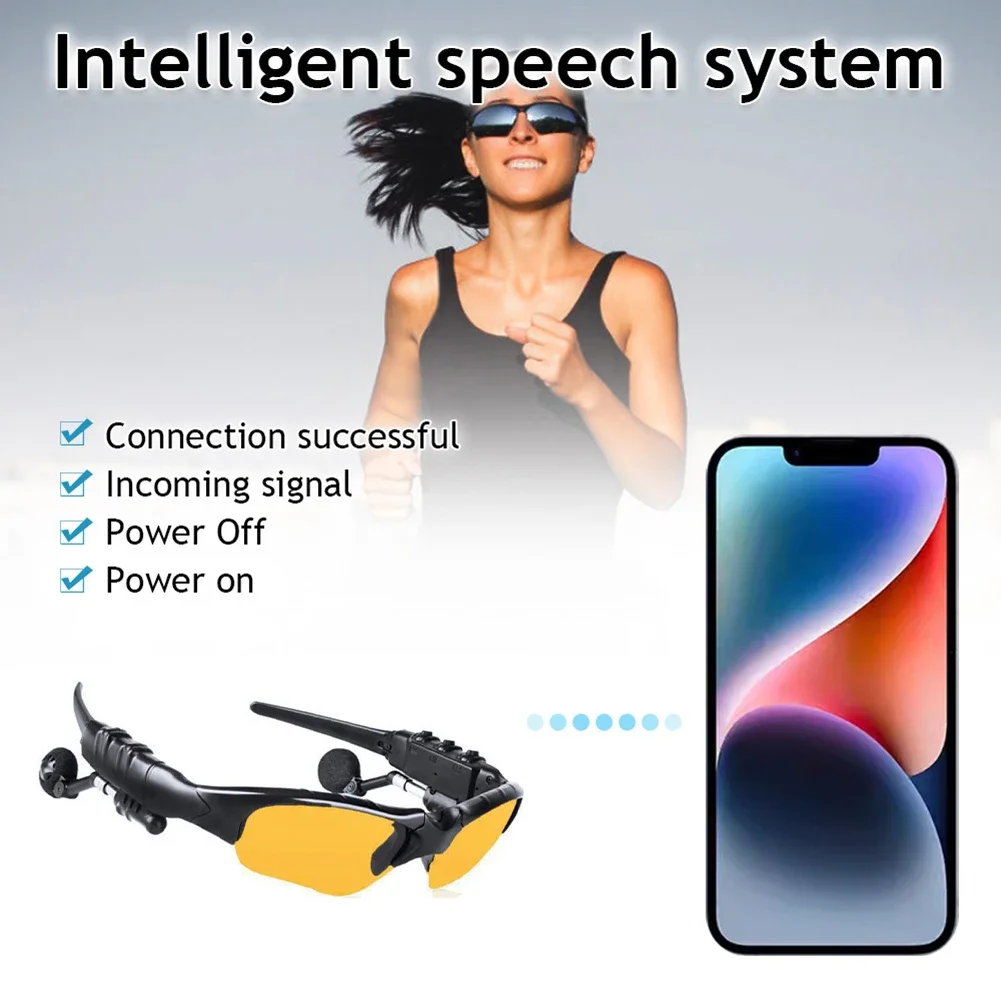 5.0 Stereo Earphones Wireless  - Cycling Glasses review and price