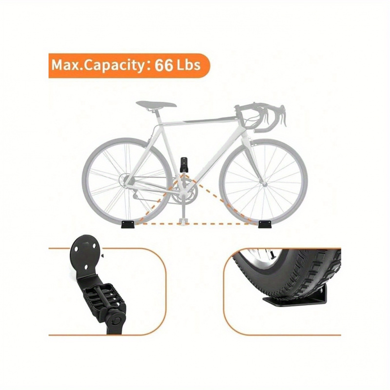 Iron Horizontal Bike Pedal Han - Cycling Gear Hanger review and price