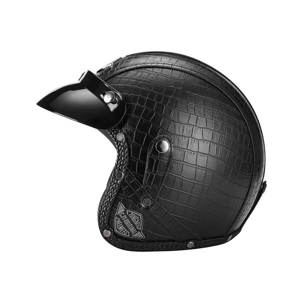 DOT 3/4 Open Face Motorcycle R - Vintage Cycling Gear review and price