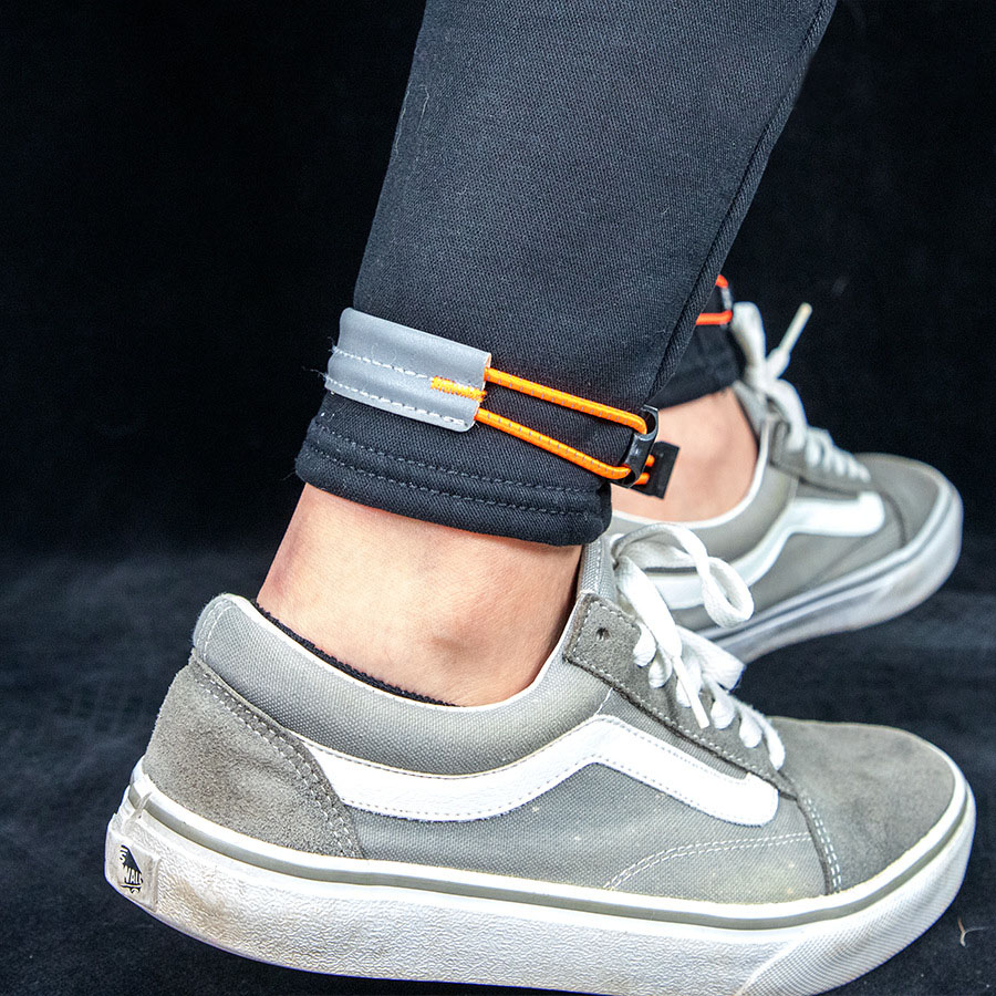 Elastic Reflective Cycling Leg - Cycle Gear review and price