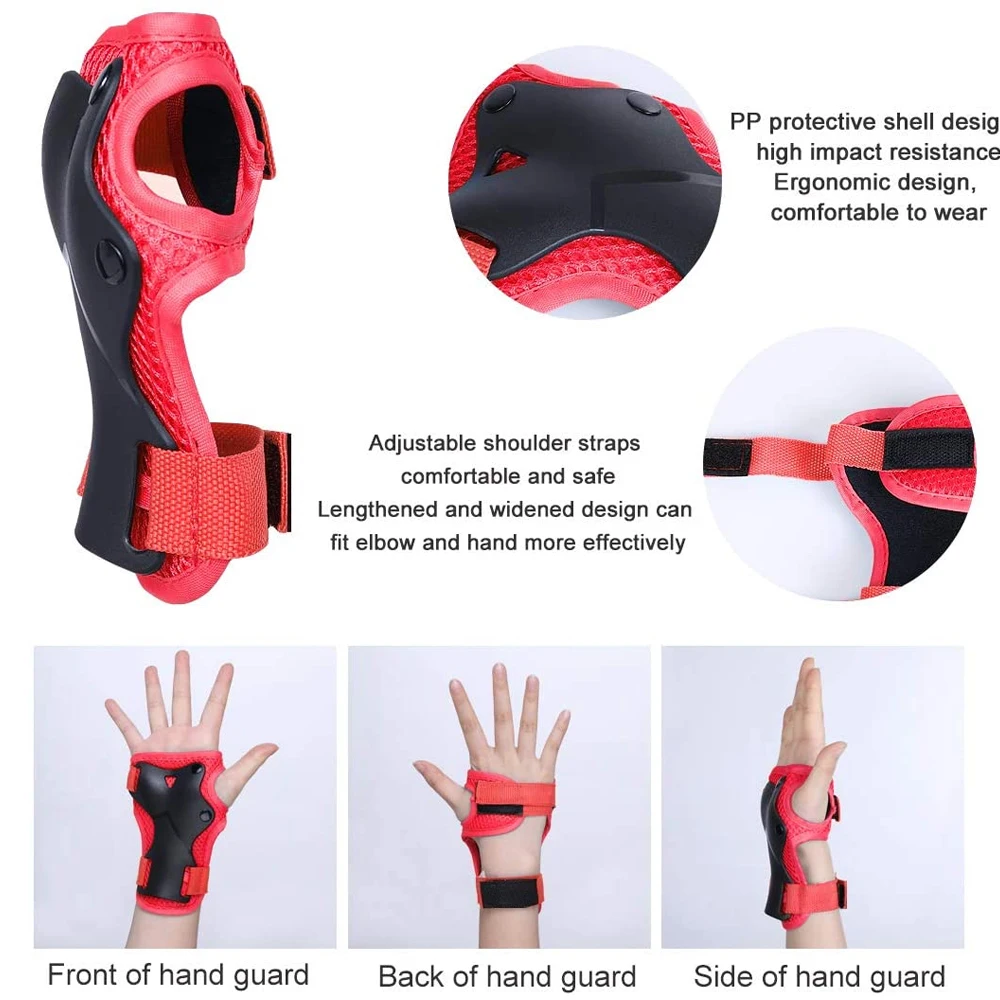 7Pcs/Set Roller Skating Kids B - Cycling Gear Kids review and price