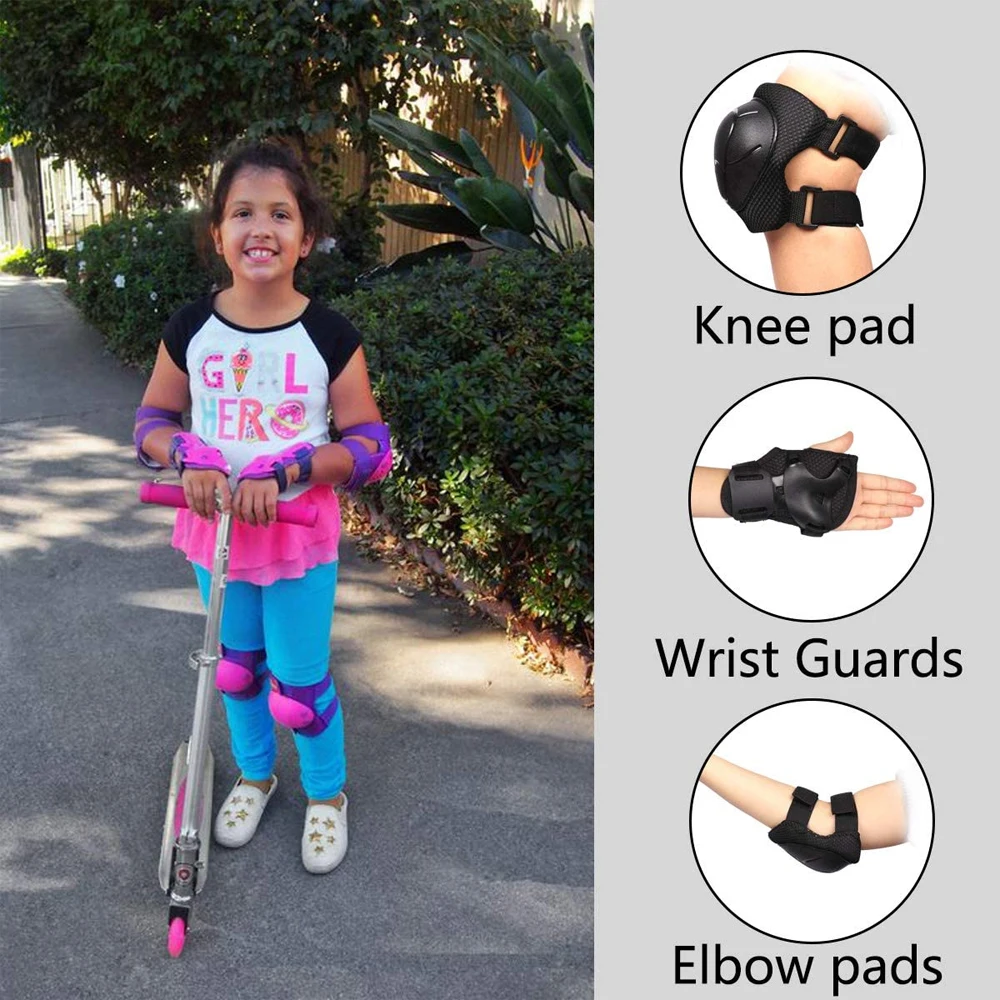 7Pcs/Set Roller Skating Kids B - Cycling Gear Kids review and price