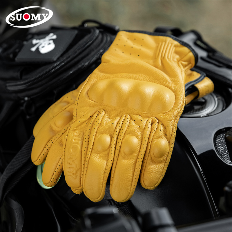Sheepskin Breathable Motorcycl - Yellow Cycling Gear review and price
