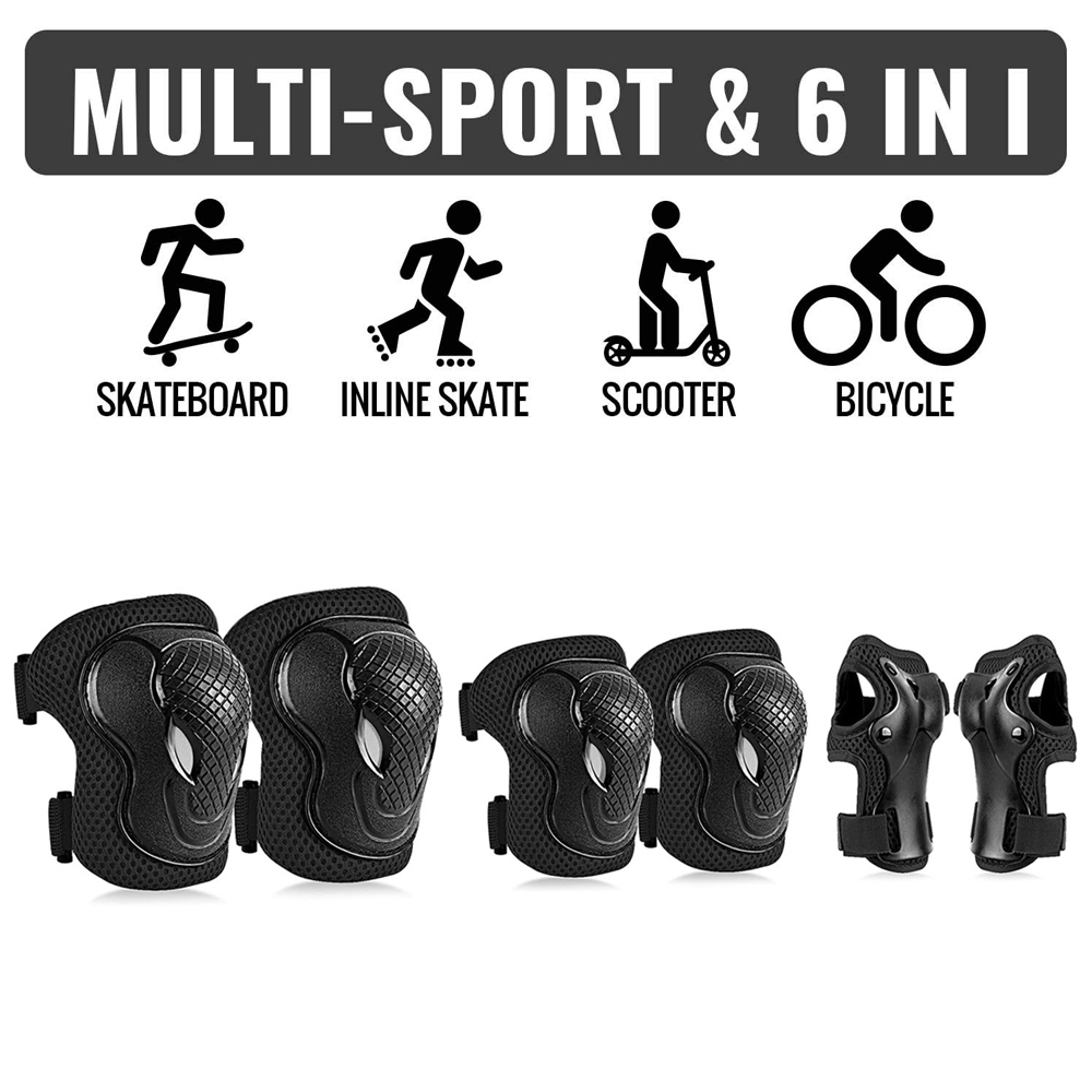 GOMOREON 6Pcs/Set Kids Safety  - Cycling Gear Kids review and price