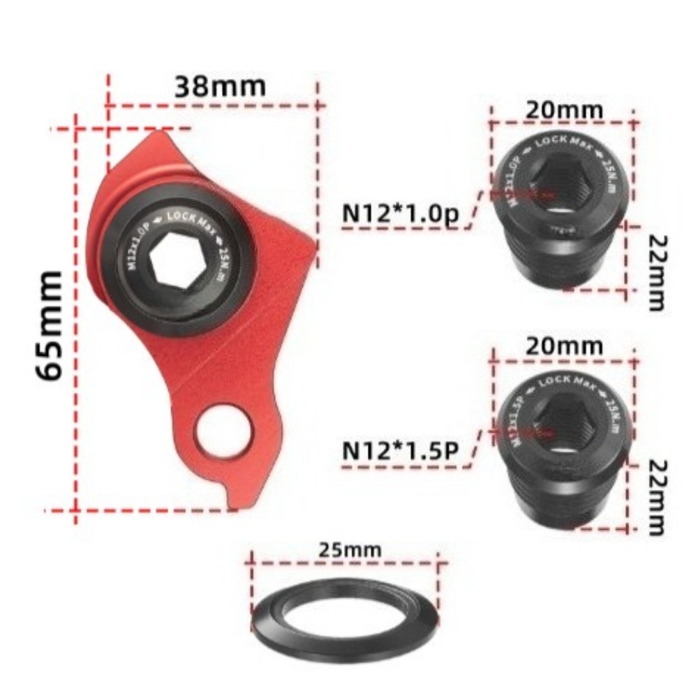 1PCS Bicycle Gear Tail Hook Pa - Cycling Gear Hanger review and price