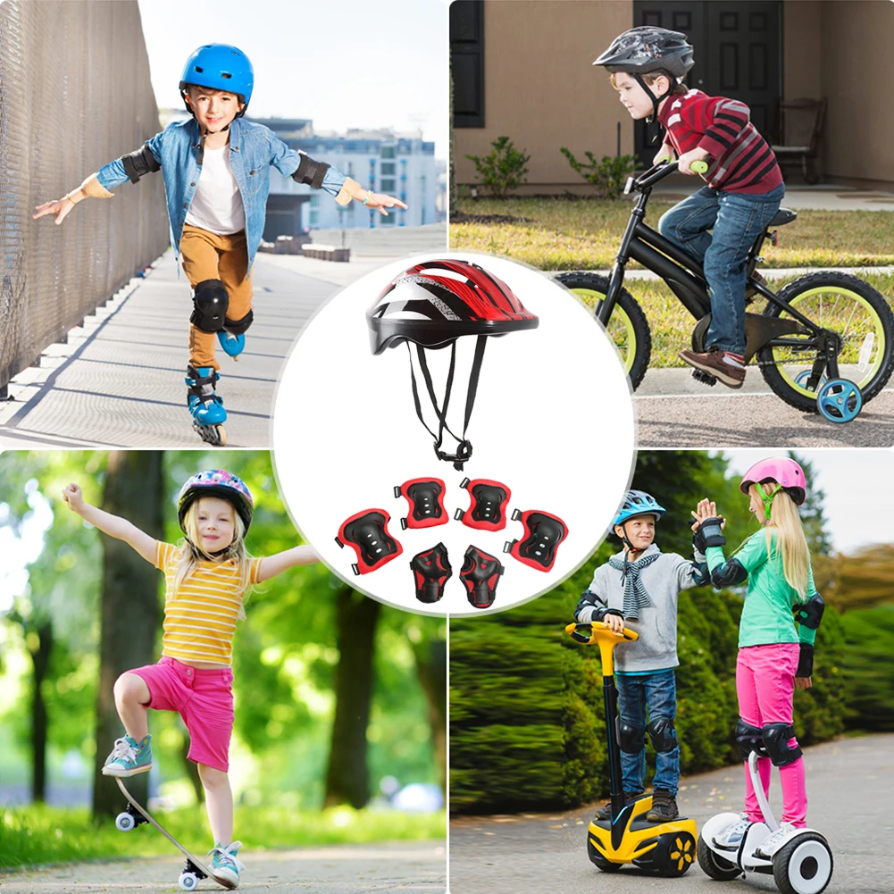 7Pcs Bicycle Sport Protective  - Cycling Gear Kids review and price